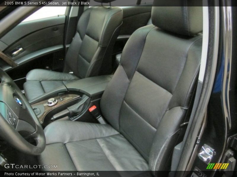 Jet Black / Black 2005 BMW 5 Series 545i Sedan