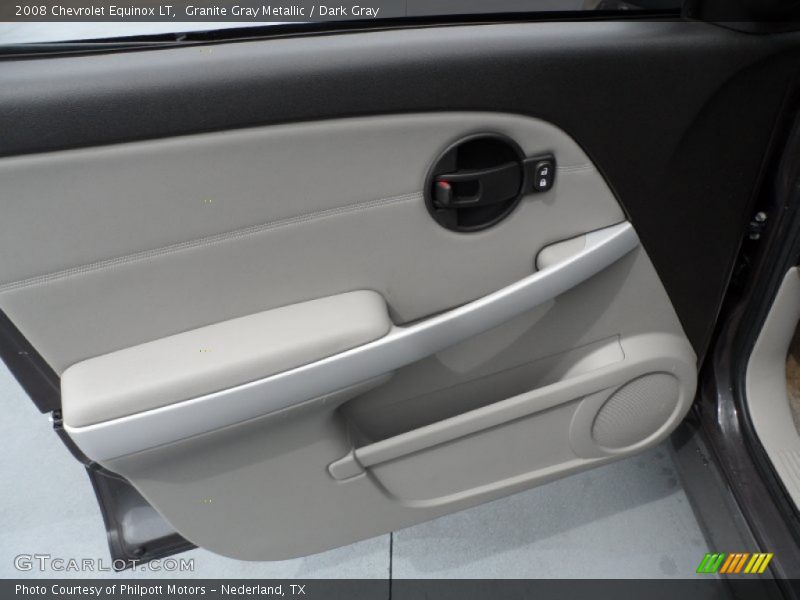 Granite Gray Metallic / Dark Gray 2008 Chevrolet Equinox LT