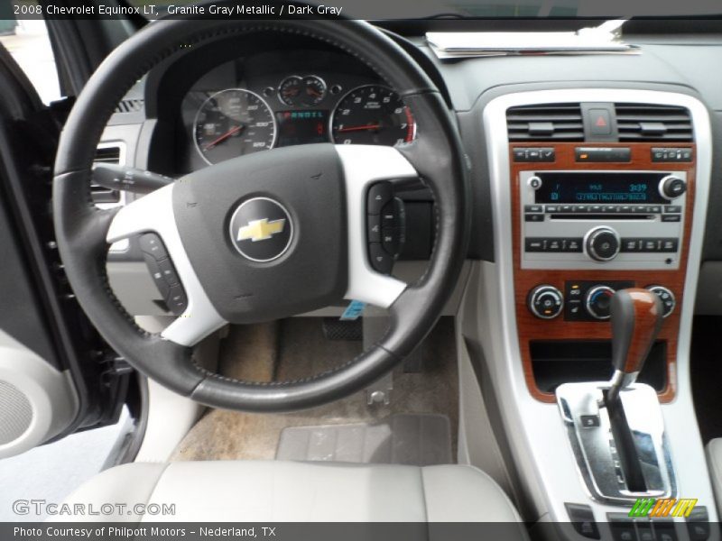 Granite Gray Metallic / Dark Gray 2008 Chevrolet Equinox LT