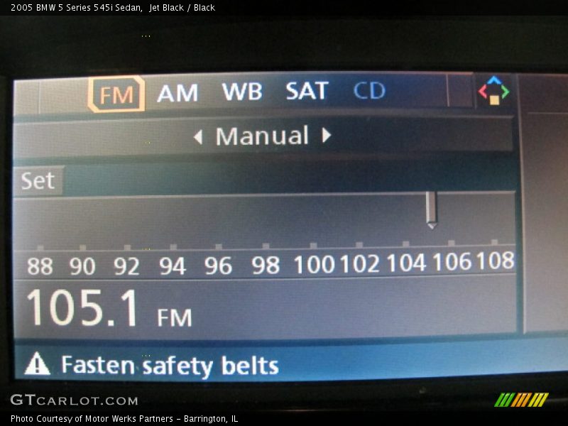 Jet Black / Black 2005 BMW 5 Series 545i Sedan