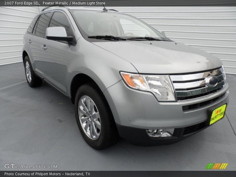 Pewter Metallic / Medium Light Stone 2007 Ford Edge SEL