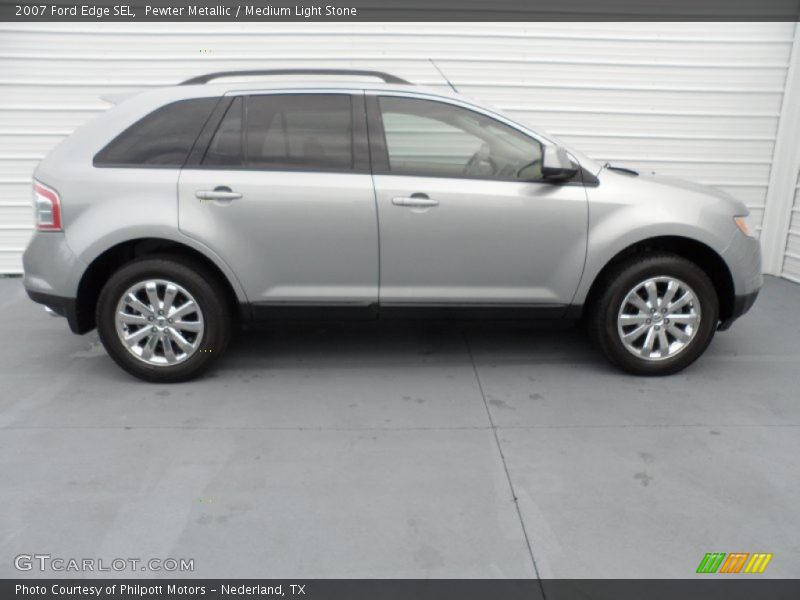 Pewter Metallic / Medium Light Stone 2007 Ford Edge SEL