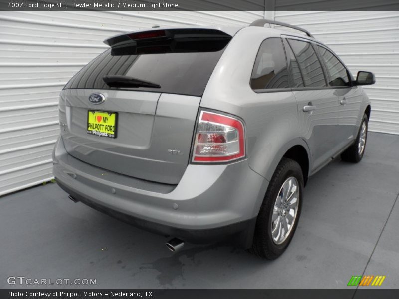 Pewter Metallic / Medium Light Stone 2007 Ford Edge SEL