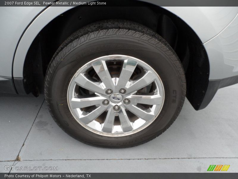 Pewter Metallic / Medium Light Stone 2007 Ford Edge SEL