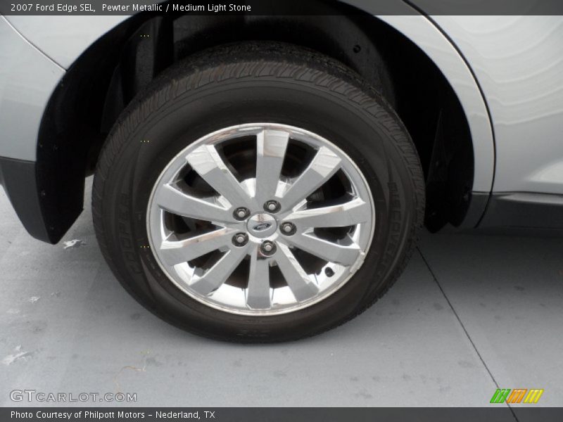 Pewter Metallic / Medium Light Stone 2007 Ford Edge SEL