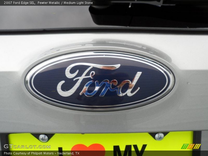 Pewter Metallic / Medium Light Stone 2007 Ford Edge SEL