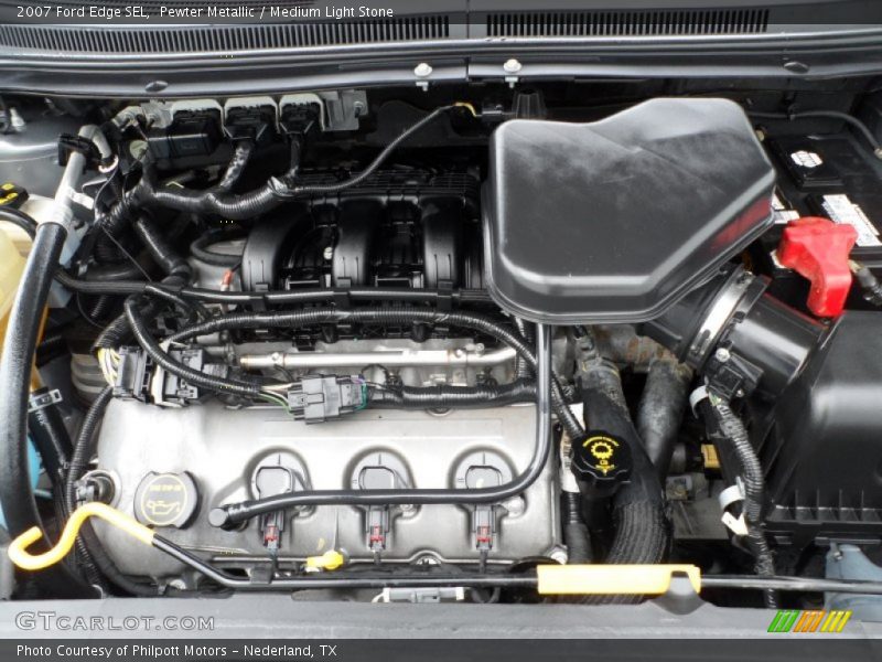Pewter Metallic / Medium Light Stone 2007 Ford Edge SEL