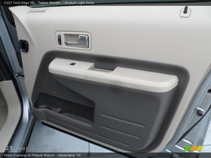 Pewter Metallic / Medium Light Stone 2007 Ford Edge SEL