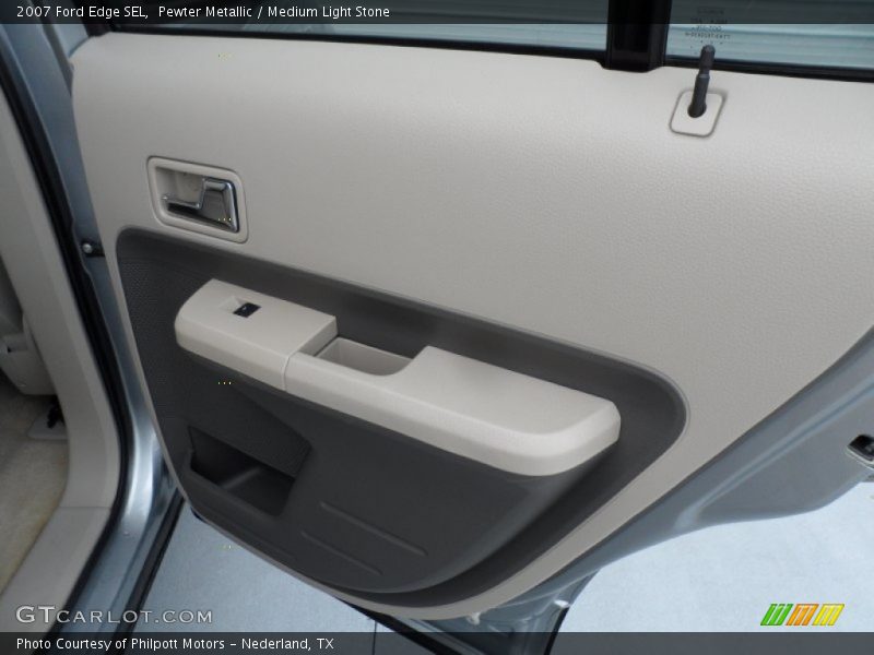 Pewter Metallic / Medium Light Stone 2007 Ford Edge SEL
