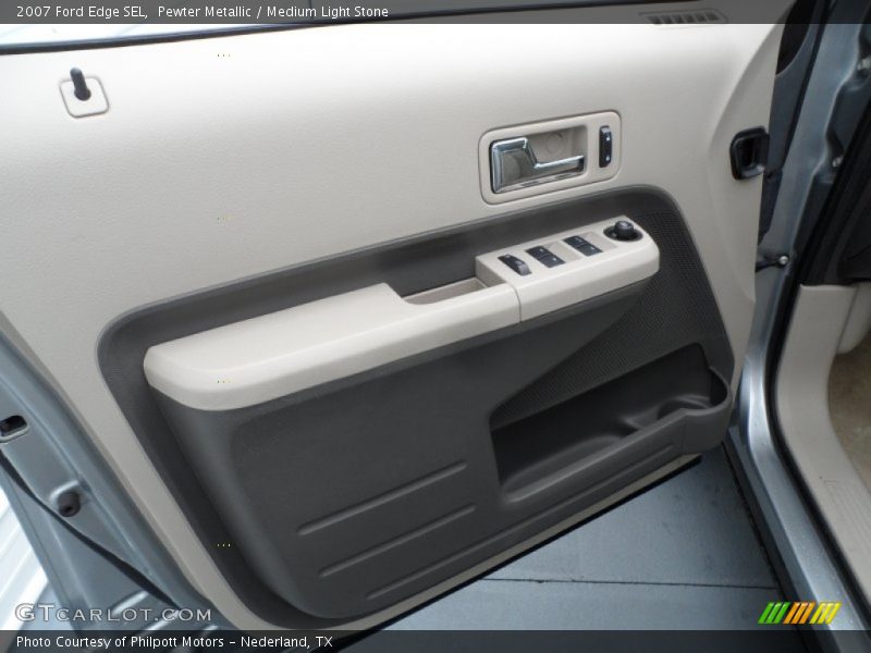 Pewter Metallic / Medium Light Stone 2007 Ford Edge SEL