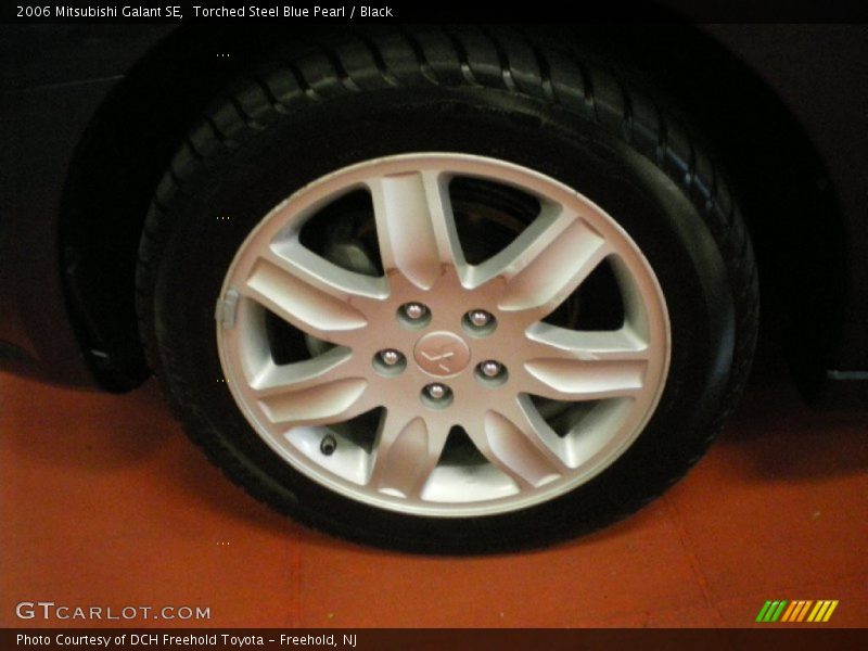Torched Steel Blue Pearl / Black 2006 Mitsubishi Galant SE