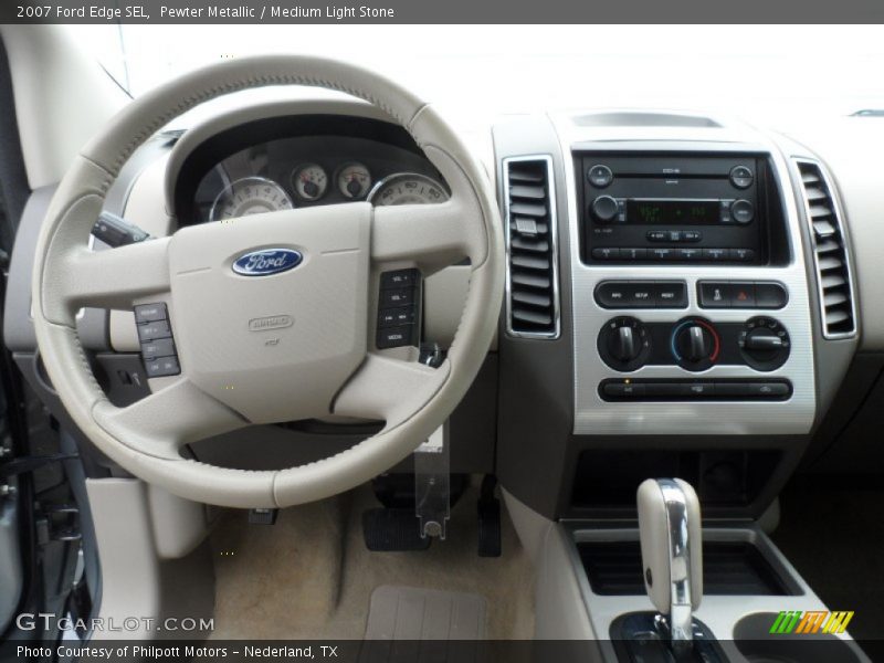 Pewter Metallic / Medium Light Stone 2007 Ford Edge SEL