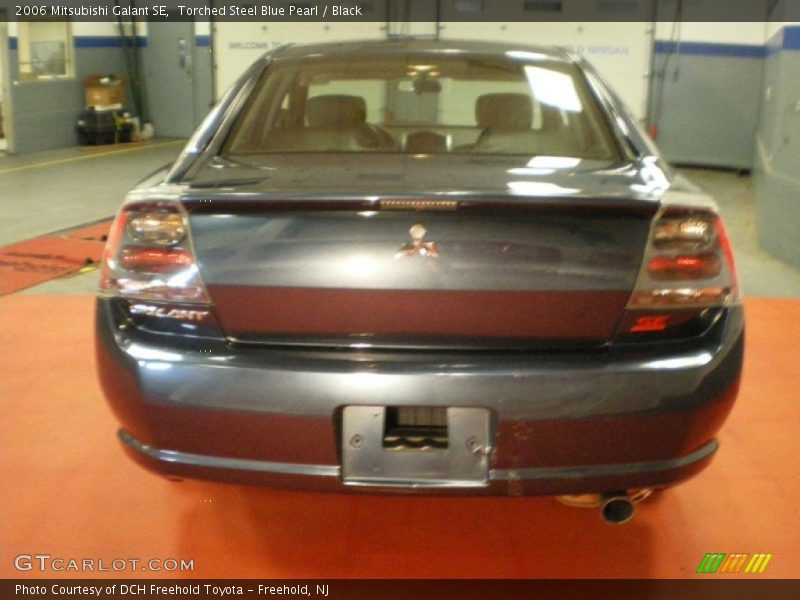 Torched Steel Blue Pearl / Black 2006 Mitsubishi Galant SE