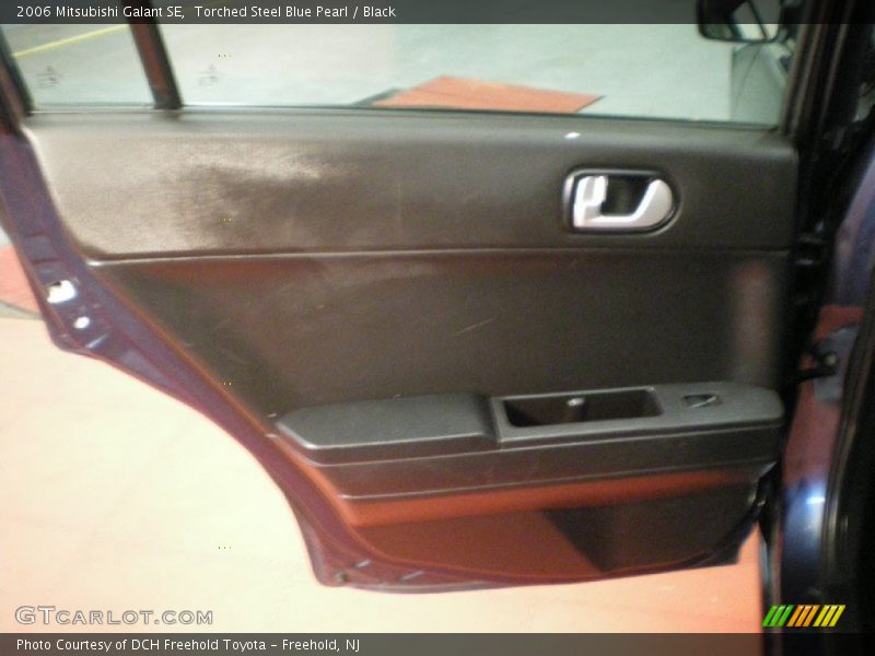 Torched Steel Blue Pearl / Black 2006 Mitsubishi Galant SE