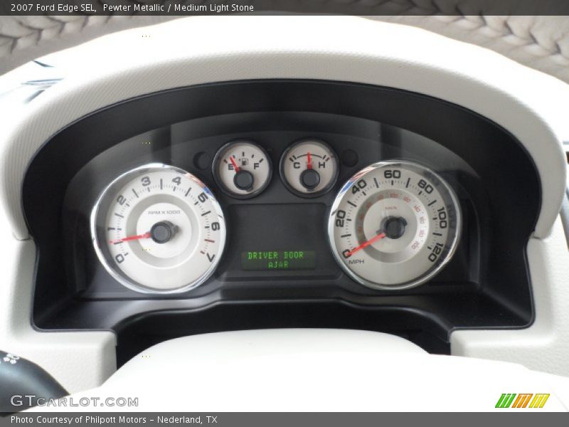 Pewter Metallic / Medium Light Stone 2007 Ford Edge SEL