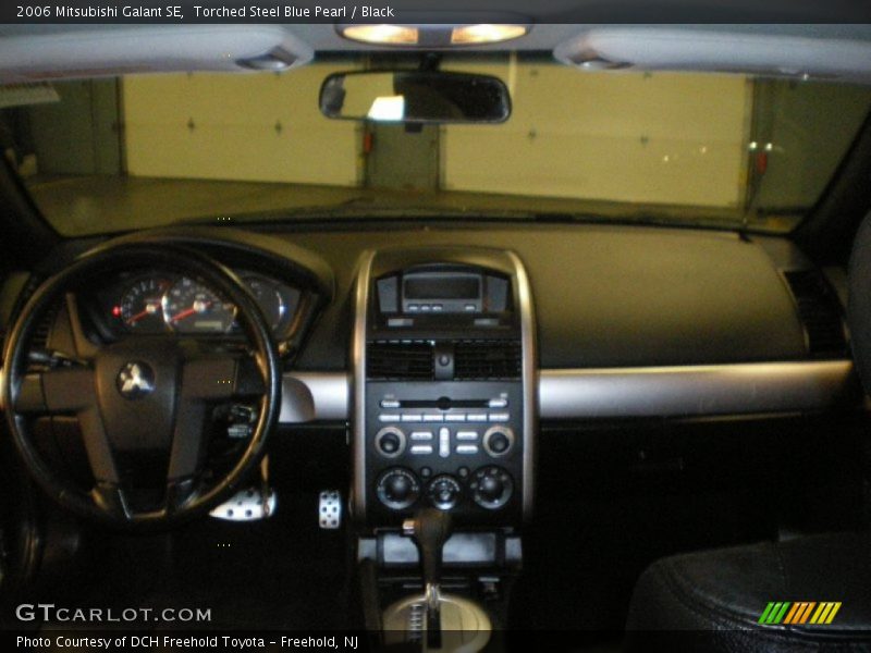 Torched Steel Blue Pearl / Black 2006 Mitsubishi Galant SE