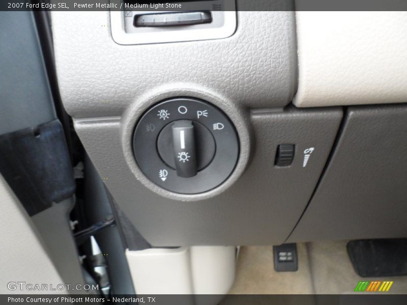 Pewter Metallic / Medium Light Stone 2007 Ford Edge SEL