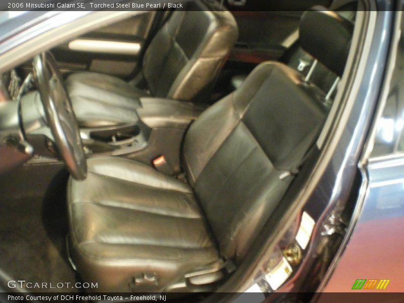 Torched Steel Blue Pearl / Black 2006 Mitsubishi Galant SE