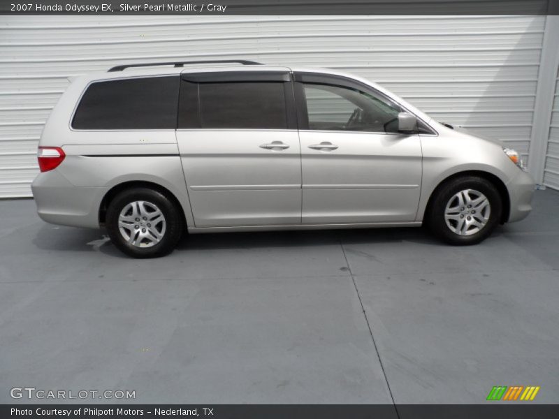 Silver Pearl Metallic / Gray 2007 Honda Odyssey EX