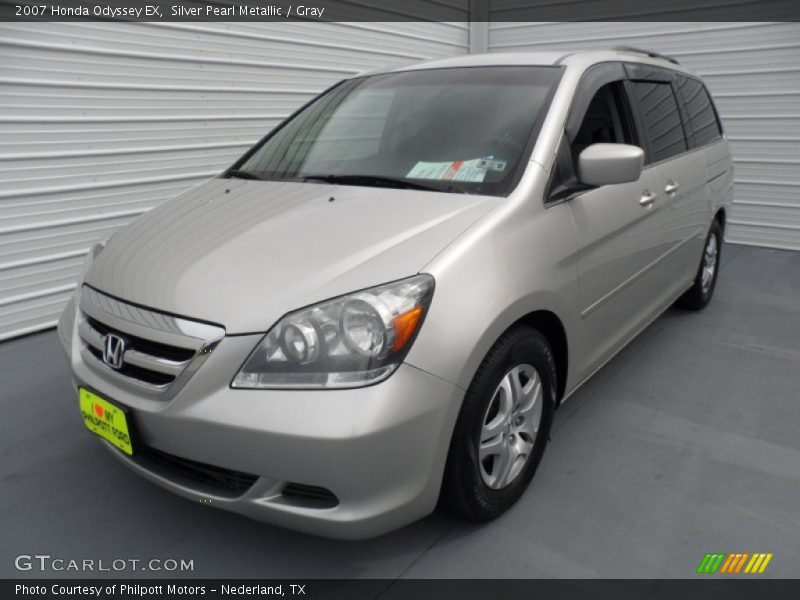 Silver Pearl Metallic / Gray 2007 Honda Odyssey EX