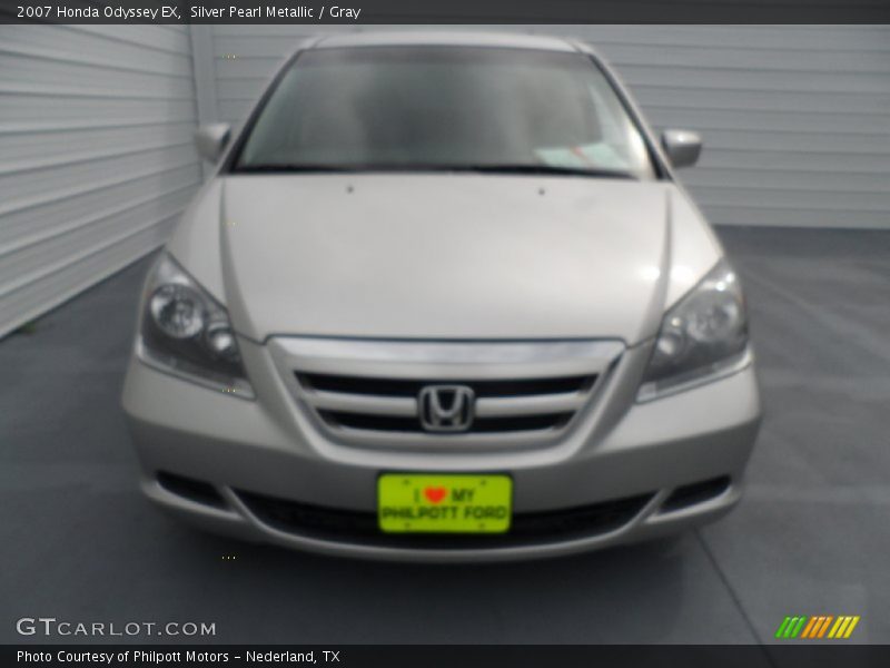 Silver Pearl Metallic / Gray 2007 Honda Odyssey EX