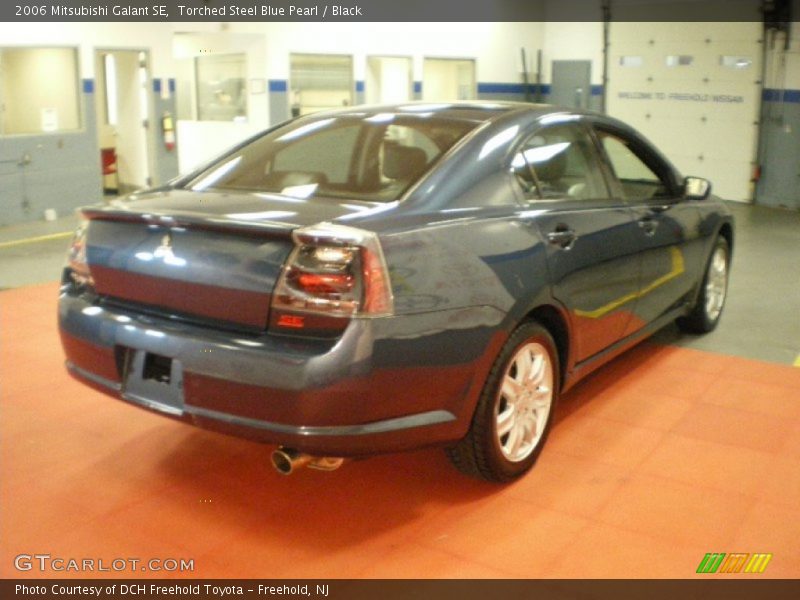 Torched Steel Blue Pearl / Black 2006 Mitsubishi Galant SE