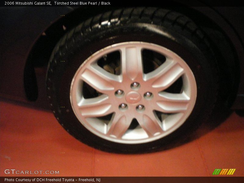 Torched Steel Blue Pearl / Black 2006 Mitsubishi Galant SE