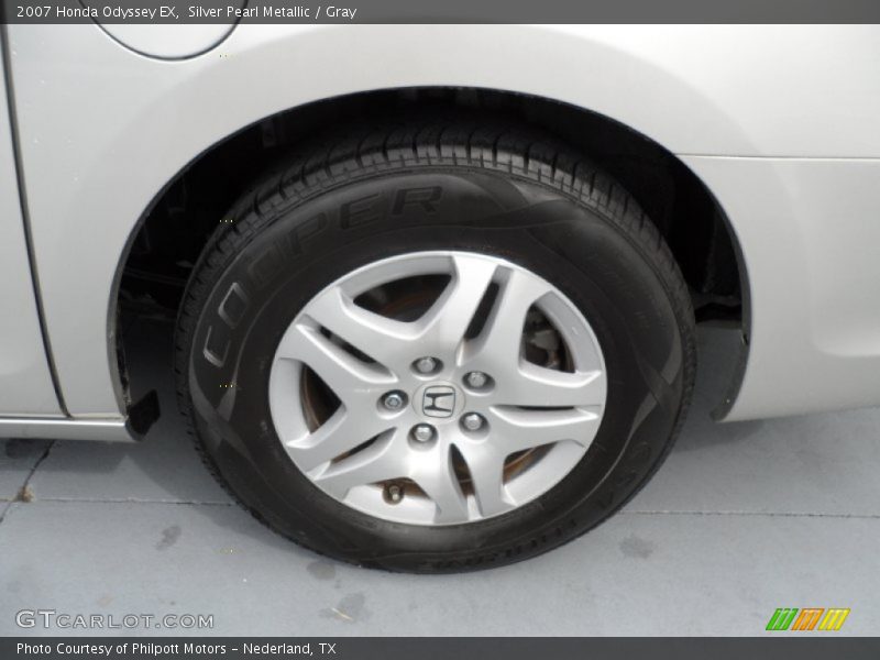 Silver Pearl Metallic / Gray 2007 Honda Odyssey EX
