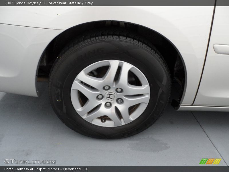 Silver Pearl Metallic / Gray 2007 Honda Odyssey EX