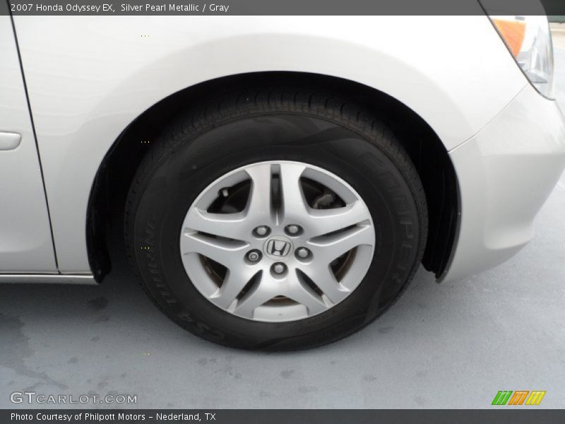 Silver Pearl Metallic / Gray 2007 Honda Odyssey EX