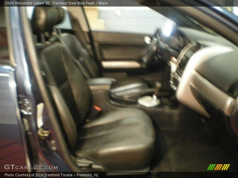 Torched Steel Blue Pearl / Black 2006 Mitsubishi Galant SE