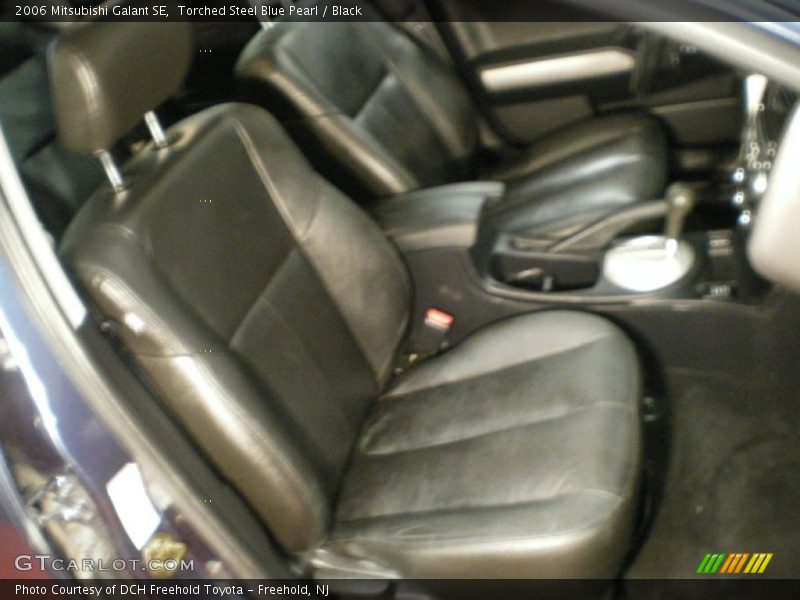 Torched Steel Blue Pearl / Black 2006 Mitsubishi Galant SE
