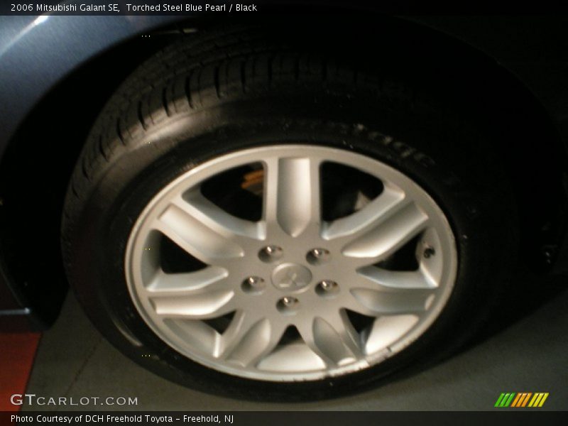 Torched Steel Blue Pearl / Black 2006 Mitsubishi Galant SE