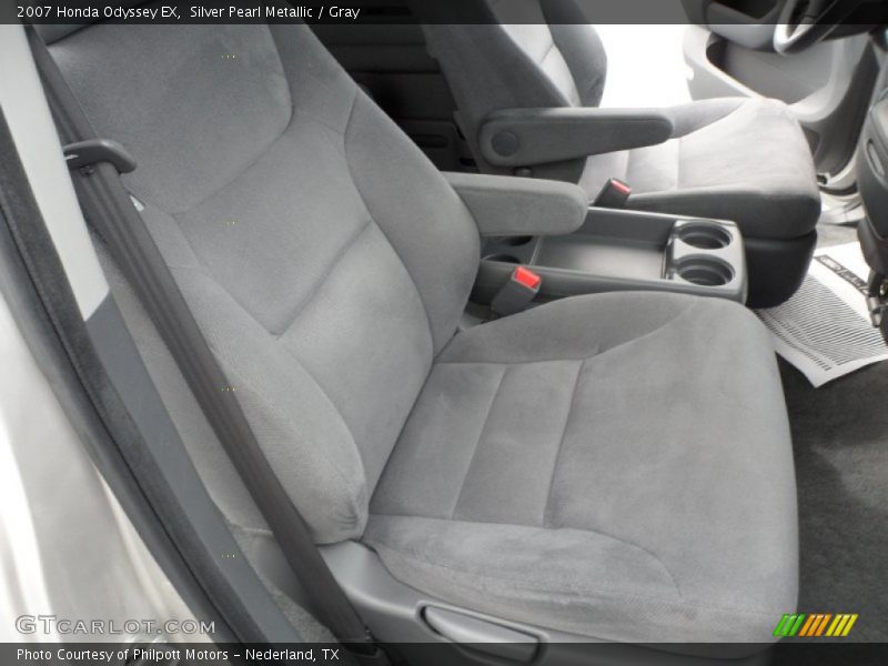 Silver Pearl Metallic / Gray 2007 Honda Odyssey EX