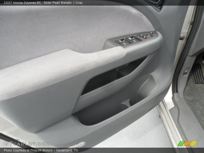 Silver Pearl Metallic / Gray 2007 Honda Odyssey EX