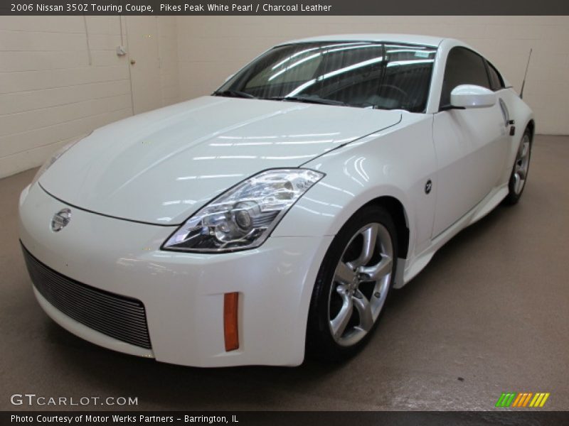 Pikes Peak White Pearl / Charcoal Leather 2006 Nissan 350Z Touring Coupe