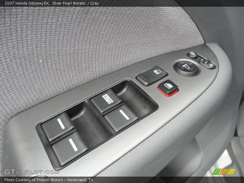 Silver Pearl Metallic / Gray 2007 Honda Odyssey EX