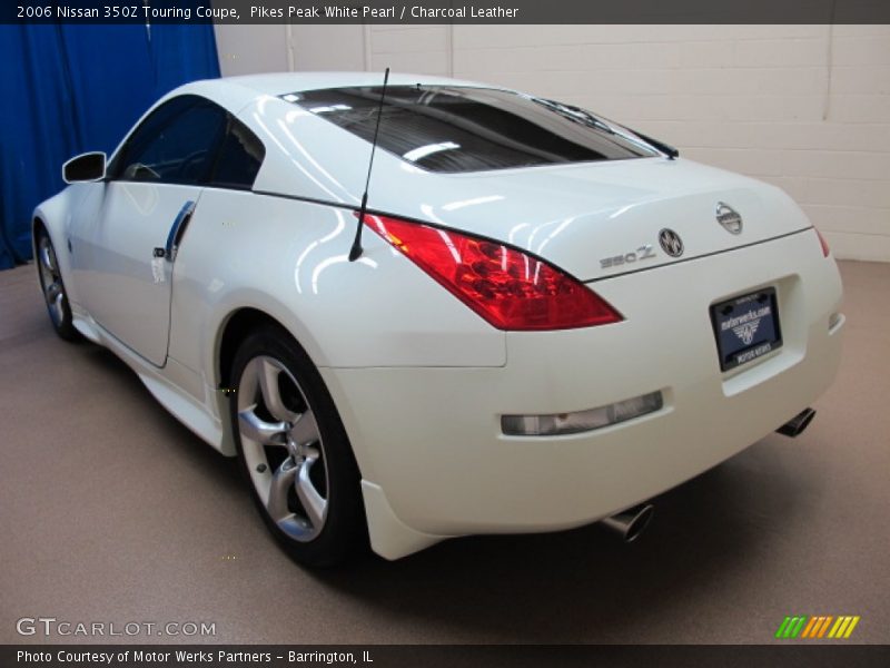 Pikes Peak White Pearl / Charcoal Leather 2006 Nissan 350Z Touring Coupe
