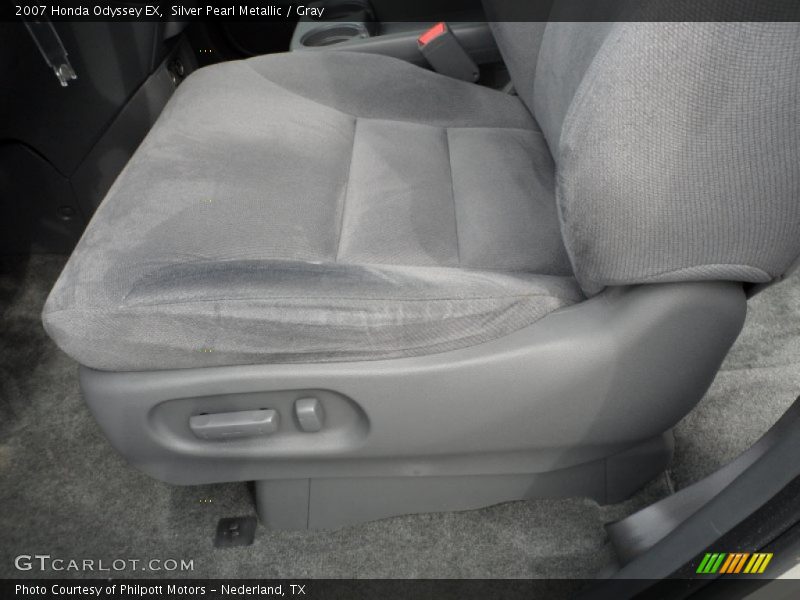 Silver Pearl Metallic / Gray 2007 Honda Odyssey EX