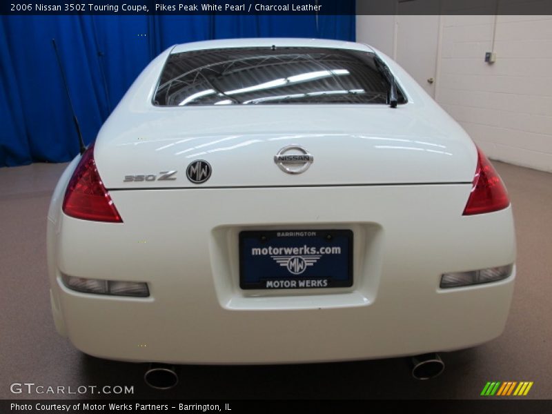 Pikes Peak White Pearl / Charcoal Leather 2006 Nissan 350Z Touring Coupe