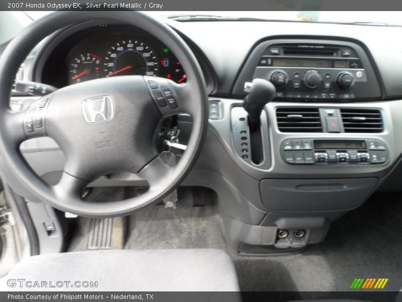 Silver Pearl Metallic / Gray 2007 Honda Odyssey EX