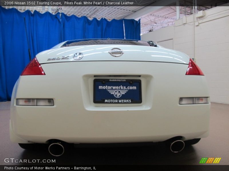 Pikes Peak White Pearl / Charcoal Leather 2006 Nissan 350Z Touring Coupe