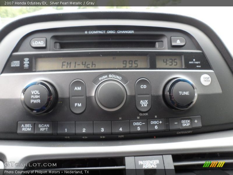 Silver Pearl Metallic / Gray 2007 Honda Odyssey EX