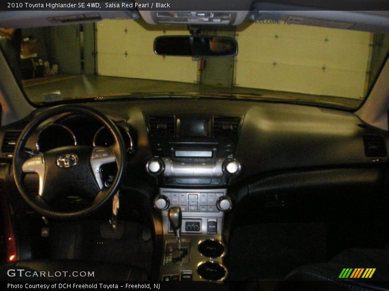 Salsa Red Pearl / Black 2010 Toyota Highlander SE 4WD