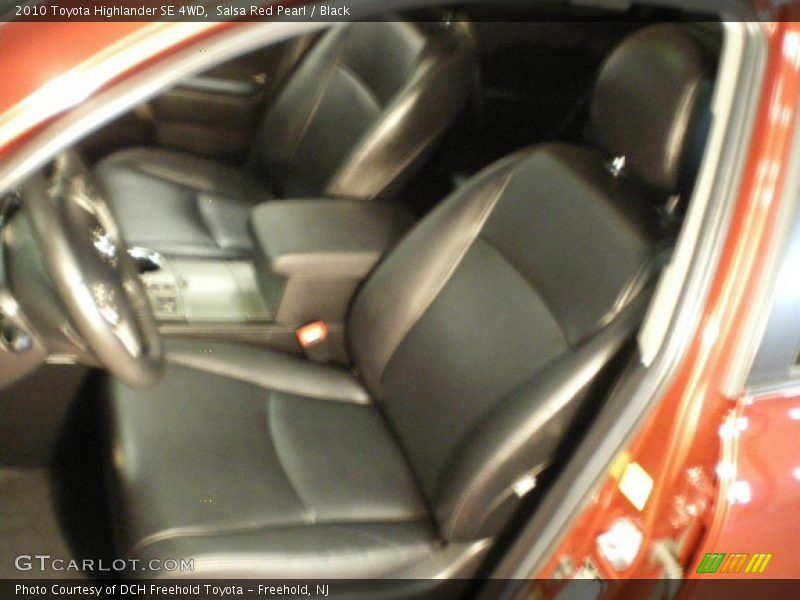 Salsa Red Pearl / Black 2010 Toyota Highlander SE 4WD