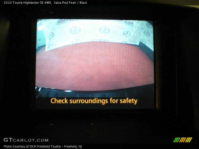 Salsa Red Pearl / Black 2010 Toyota Highlander SE 4WD