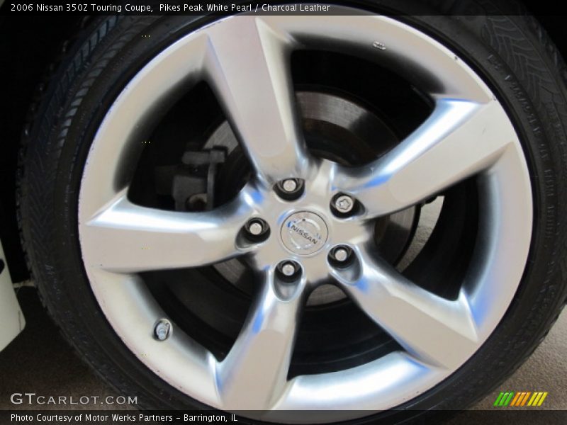 Pikes Peak White Pearl / Charcoal Leather 2006 Nissan 350Z Touring Coupe