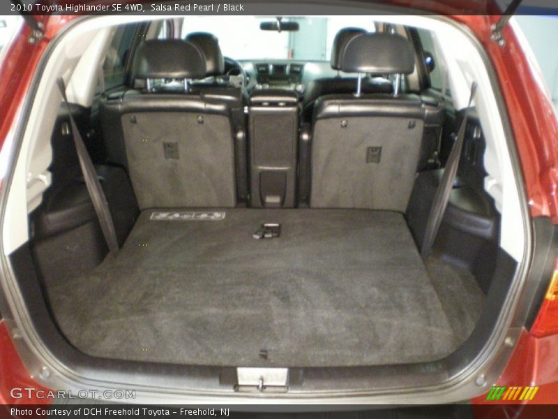 Salsa Red Pearl / Black 2010 Toyota Highlander SE 4WD