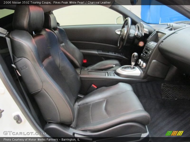 Pikes Peak White Pearl / Charcoal Leather 2006 Nissan 350Z Touring Coupe