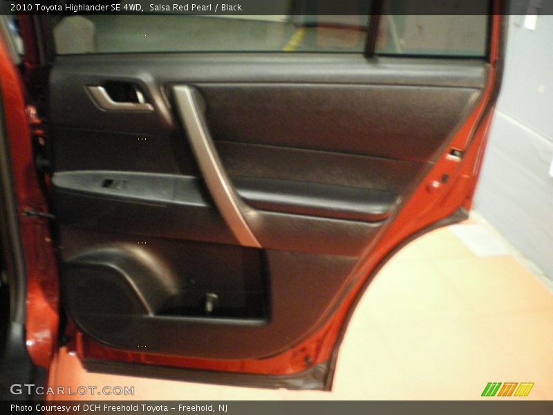 Salsa Red Pearl / Black 2010 Toyota Highlander SE 4WD